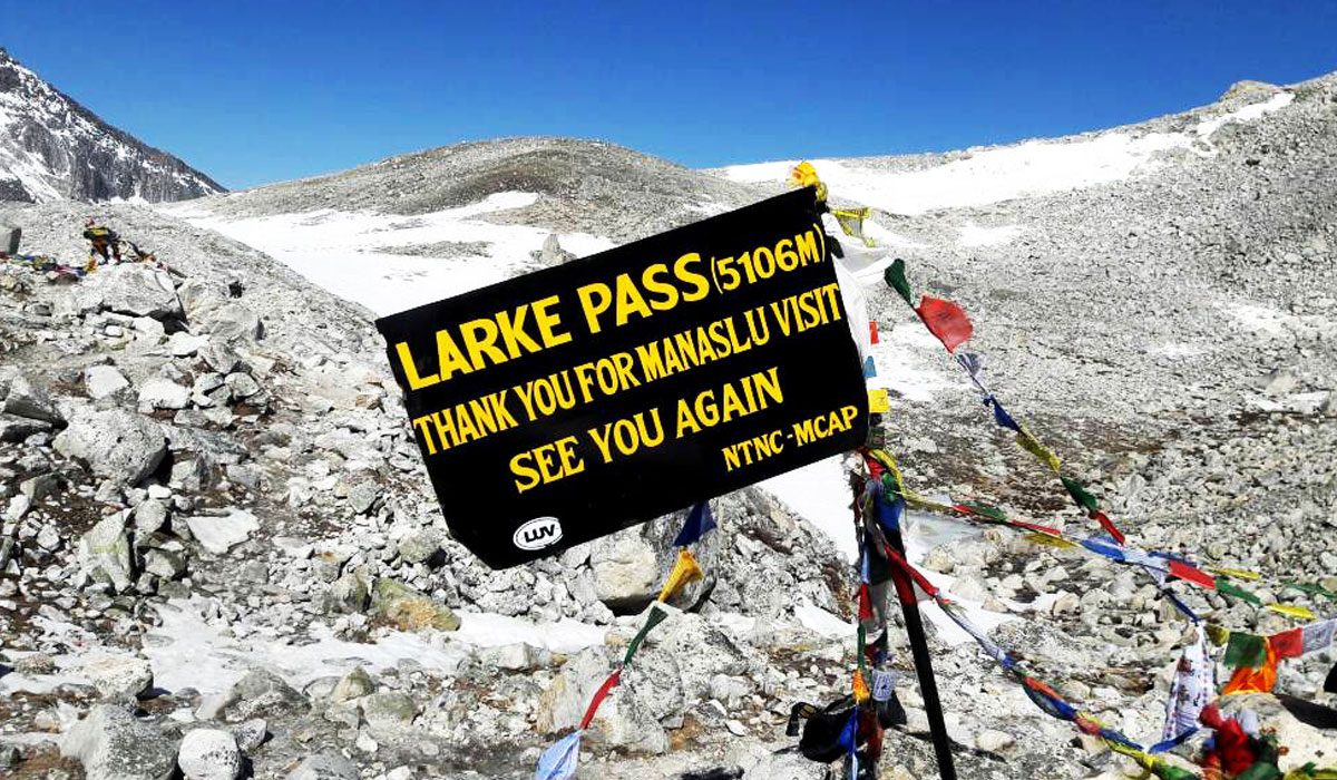 Larke Pass(5,106m): Prominent Passes In The Himalayas Of Nepal