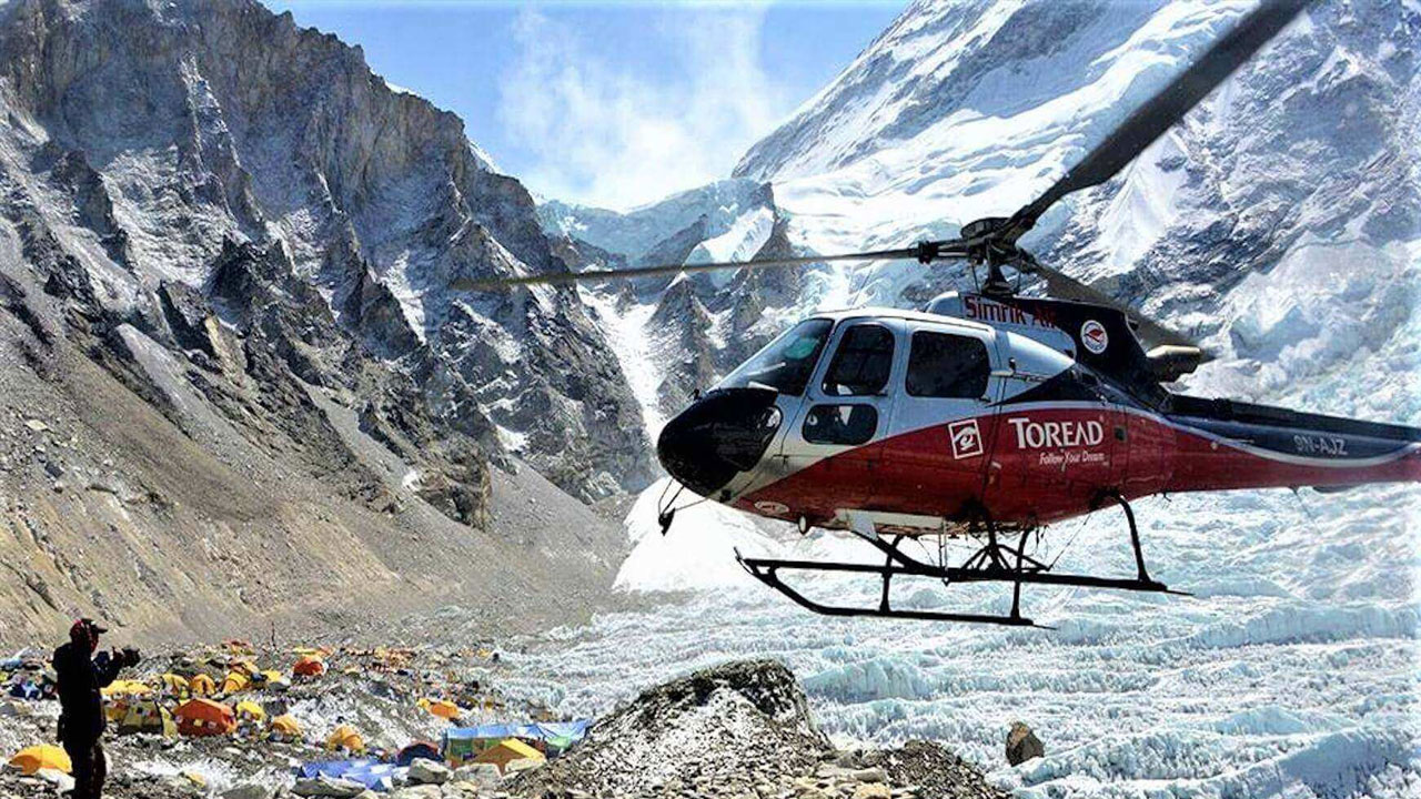 Everest base camp heli lucury tour 