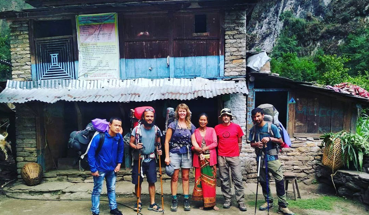 Food and Accomodation During Dhampus Peak Climbing