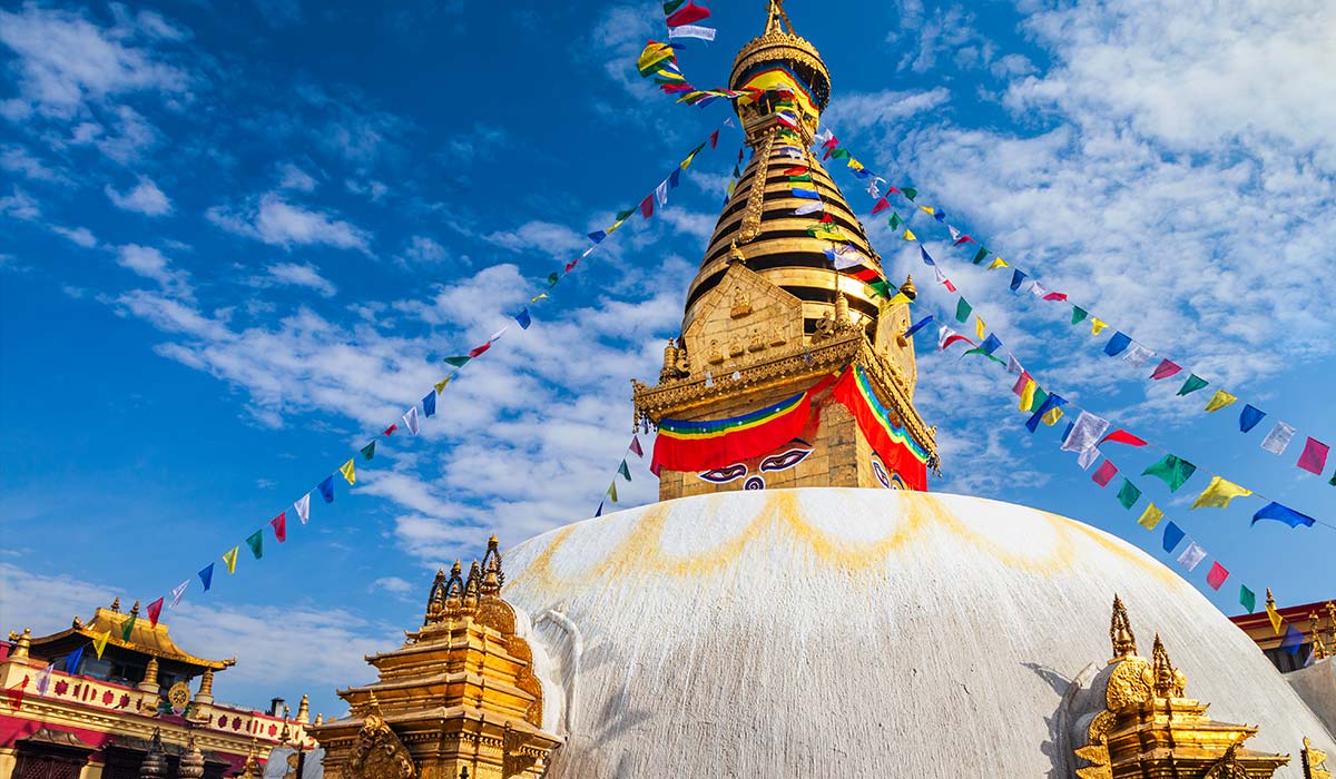 Swayambhunath Stupa  World Heritage Sites Tour