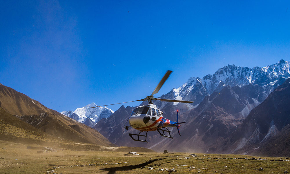 Lantang Helicopter Tour