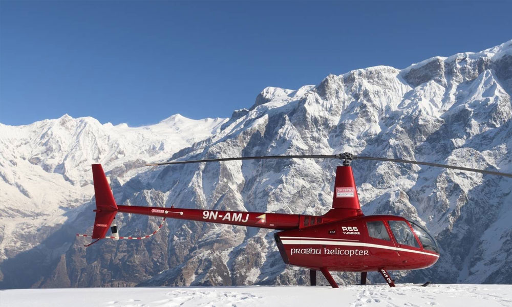 Prabhu helicopter tour in Nepal